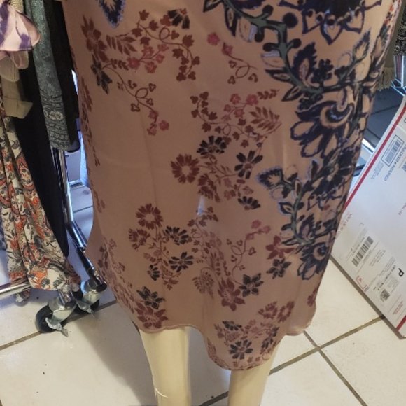 Free People "Your Better Side" Satin Dress size SP NWOT - Picture 6 of 7